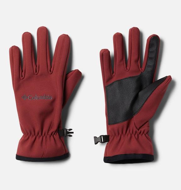 Columbia Kruser Ridge Gloves Red For Women's NZ98054 New Zealand